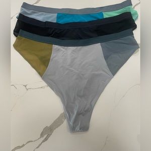 Parade dream high rise thong, set of 3